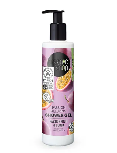Organic Shop Svůdný sprchový gel Maracuja a kakao (Passion Alluring Shower Gel) 280 ml