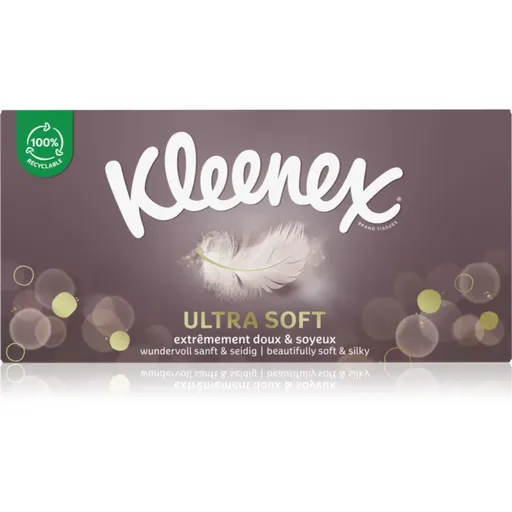 Kleenex Ultra Soft Box papírové kapesníky 64 ks