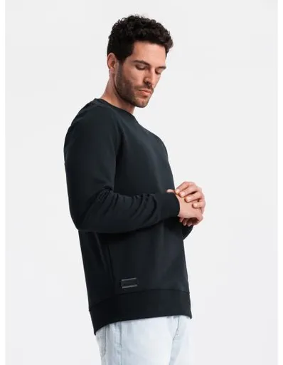 Pánská bavlněná mikina BASIC mikina černá