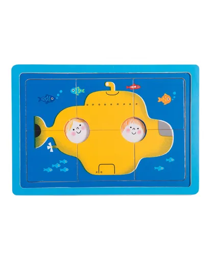 Moulin Roty Puzzle Ponorka tři v jednom