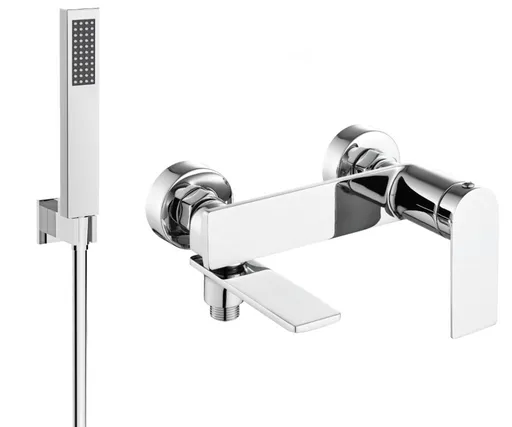 MEXEN/S Zero SET vanová baterie s příslušenstvím R02, chrom 7113R02-00