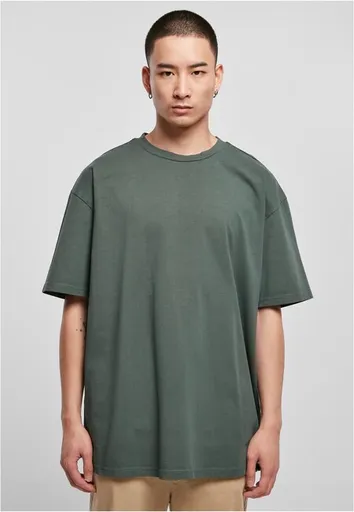 Urban Classics Heavy Oversized Garment Dye Tee bottlegreen - XL