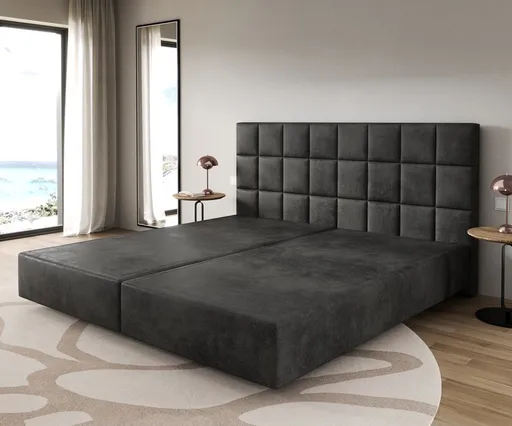 Boxspring postel Dream-Fine 200x200 cm mikrovlákno