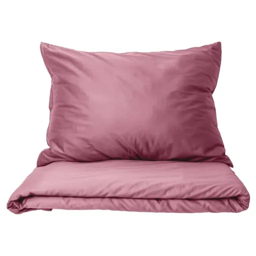 Polášek Povlečení z bavlněného saténu - Dusty rose | 140 x 200 cm / 70 x 90 cm