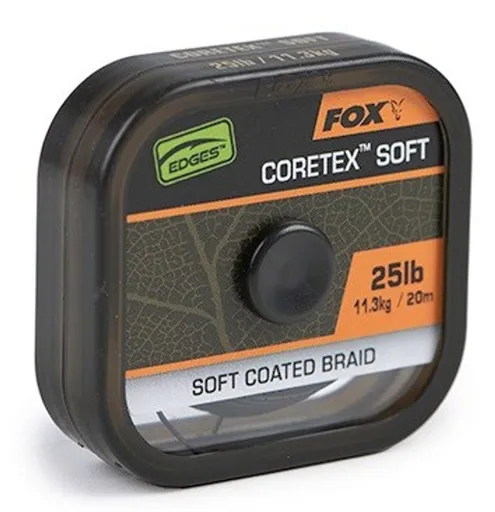 Fox Návazcová Šňůrka Naturals Coretex Soft 20 m - 25lb,Fox Návazcová Šňůrka Naturals Coretex Soft 20 m - 25lb