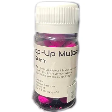 Mastodont Baits - Fluo Pop-Up Mulberry 10mm 30ml Fialová (8594187921101)