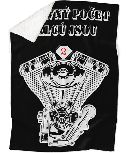 Deka Správný počet válců (Podšití beránkem: ANO)