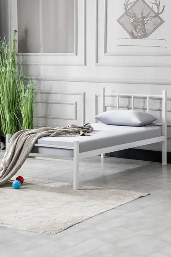 Rám jednolůžkové postele K90 - White (90 x 190)