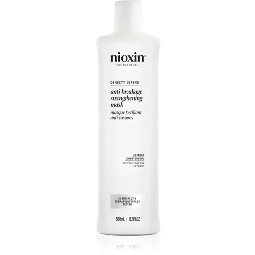 Nioxin Density Defend  Anti-breakage Strengthening Mask posilující maska pro poškozené a křehké vlasy 500 ml