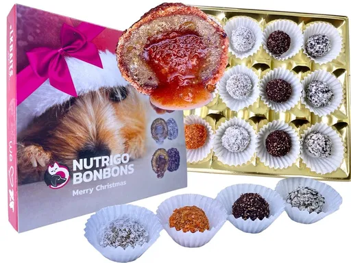 LK Baits Pet Vánoční bonboniéra Nutrigo Bonbons Merry Christmas pro menší psy,LK Baits Pet Vánoční bonboniéra Nutrigo Bonbons Merry Christmas pro menš