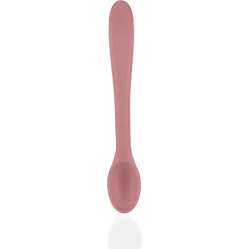 Zopa Silicone Spoon lžička 6 m+ Old Pink 1 ks
