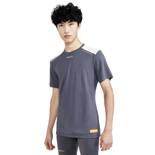 Pánské triko CRAFT PRO Hypervent SS tmavě šedá XL