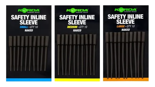 Korda Převlek Safety Inline Sleeve Small Naked,Korda Převlek Safety Inline Sleeve Small Naked