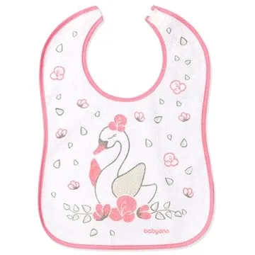BabyOno bryndák I Can Almost Feed Myself, labuť - růžová (8596309303321)