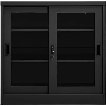 Skříň s posuvnými dveřmi antracitová 335957 (335957)