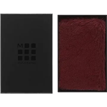 Moleskine Faux Fur XS, čistý, Maple Red (LCFUR13ABOX)