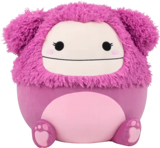 Squishmallows Růžový Bigfoot - Nanette, 35 cm