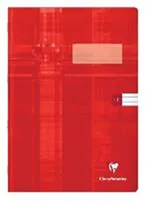 Školní sešit Clairefontaine Metric A4 "444", červený