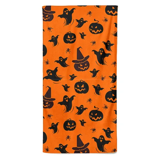 Osuška Halloweenský vzor 2 (Velikost osušky: 70x140cm)