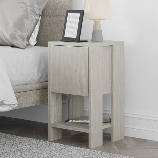 Noční stolek Ema - Travertine