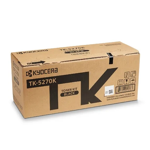 KYOCERA TK5270K - originální toner, černý, 8000 stran