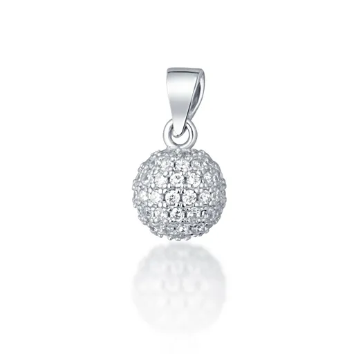 JVD Oslnivý stříbrný přívěsek se zirkony SVLP0172SI3BI00