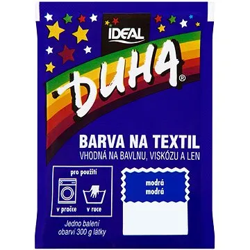 DUHA barva na textil modrá 15 g (3045200475163)