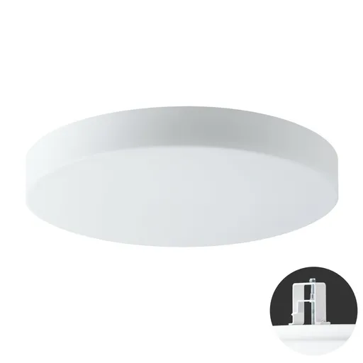 OSMONT ELS72989 ELSA V16 stropní/nástěnné skleněné polovestavné svítidlo bílá IP44 4000 K 54W LED