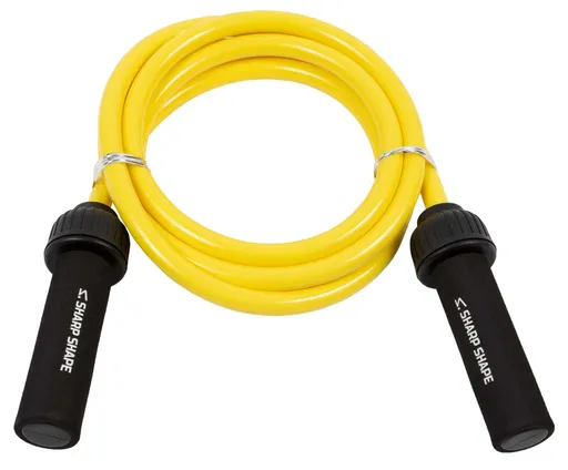 SharpShape Zátěžové švihadlo 700 g žluté