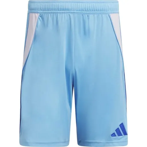 adidas TIRO 24 SHORTS Pánské fotbalové kraťasy, světle modrá, velikost XXL