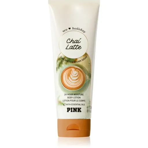 Victoria's Secret PINK Chai Latte tělové mléko pro ženy 236 ml