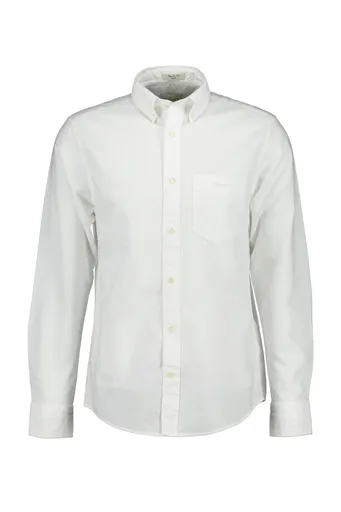 KOŠILE GANT REG CLASSIC OXFORD DOBBY SHIRT WHITE