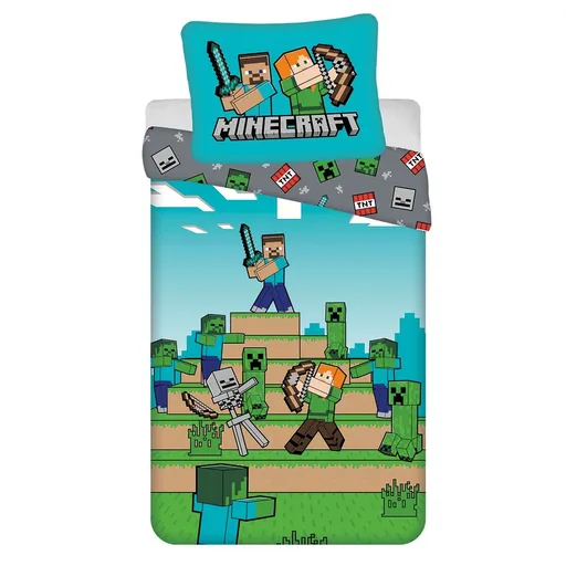 Jerry Fabrics Povlečení Minecraft - We got this | 140 x 200 cm / 70 x 90 cm
