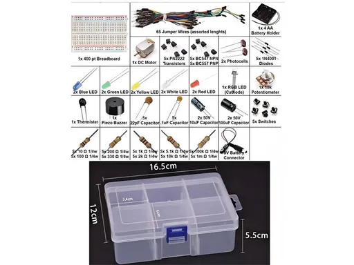 Elektronické součástky sada 04