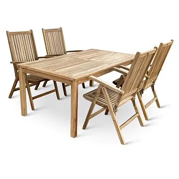 TEXIM Set zahradního nábytku GARDEN II./ EDY 1stůl+ 4křesla