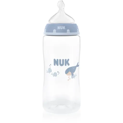 NUK First Choice Whale láhev s kontrolou teploty 3m+ 300 ml