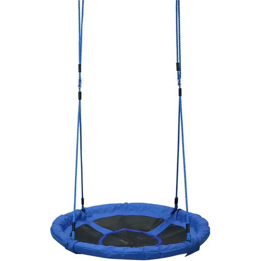 Alltoys Houpací kruh síť průměr 100 cm modrý