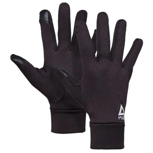 Matt WARMSTRETCH GLOVES Univerzální sportovní rukavice, černá, velikost