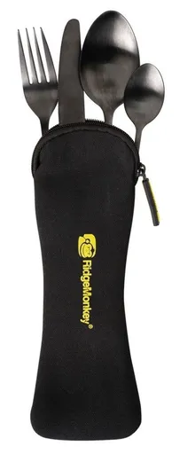 RidgeMonkey set Příborů DLX Cutlery Set,RidgeMonkey set Příborů DLX Cutlery Set