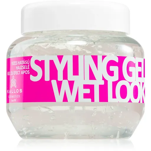 Kallos Kallos Classic Styling Gel gel na vlasy s mokrým efektem ultra silná fixace Wet Look 275 ml