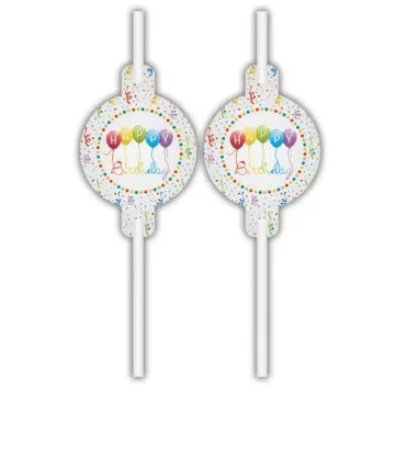 Procos Brčka s motivem Veselé narozeniny 4 ks