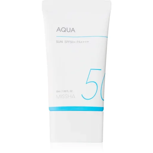 Missha All Around Safe Block Aqua Sun opalovací gel-krém na obličej SPF 50+ 50 ml