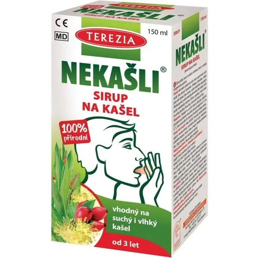 TEREZIA NEKAŠLI 150 ML Sirup na kašel, , velikost