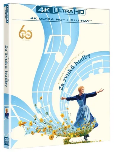The Sound of Music - Za zvuků hudby (4K UHD + BLU-RAY + BD Bonus) 3 disky - sběratelská edice