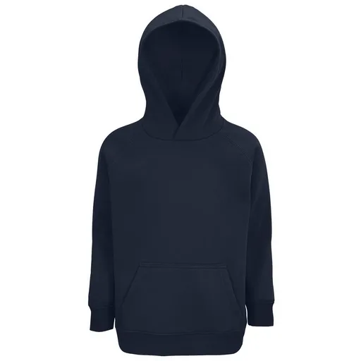 SOL'S Dětská mikina s kapucí Stellar - Tmavě modrá | 10 let