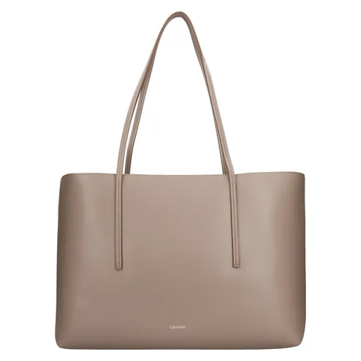 Dámská kabelka Calvin Klein Manea - tmavě béžová