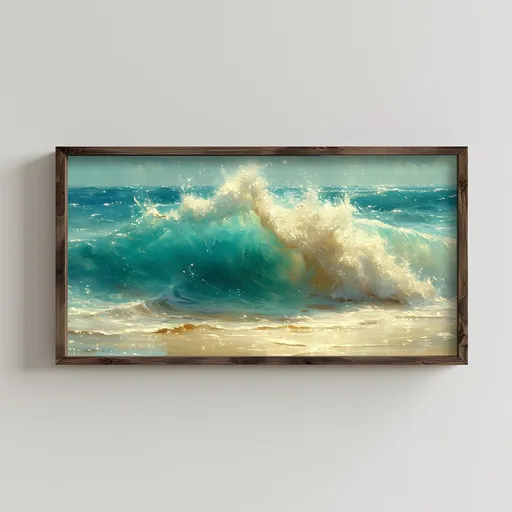 Dekorativní rámovaný obraz z MDF AI086