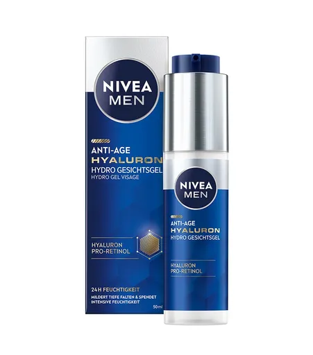 Nivea Men Anti-Age Hylauron osvěžující pleťový gel pro muže 50 ml