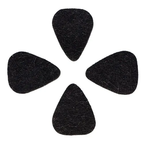 Timber Tones Felt Tones Mini Black Wool Felt 4-Pack