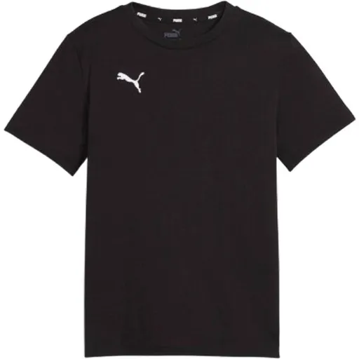 Puma TEAMGOAL CASUALS TEE JR Chlapecké sportovní triko, černá, velikost